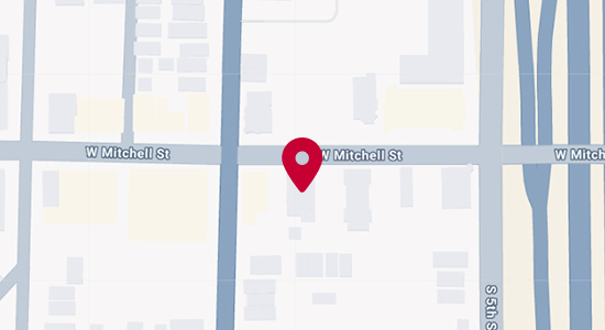 Milwaukee Office Map